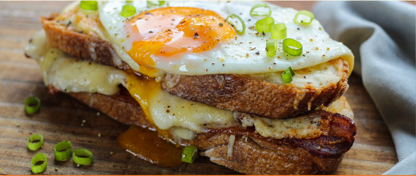 Bacon Croque Madame