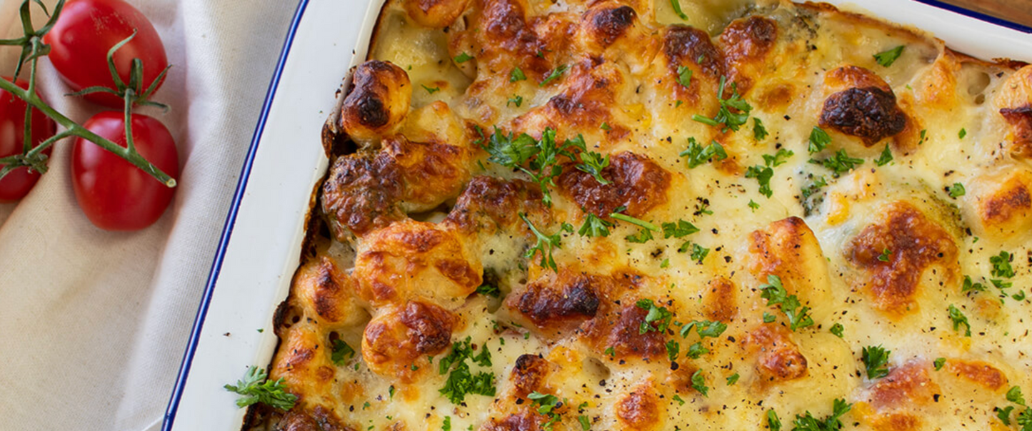 Bacon Gnocchi Bake