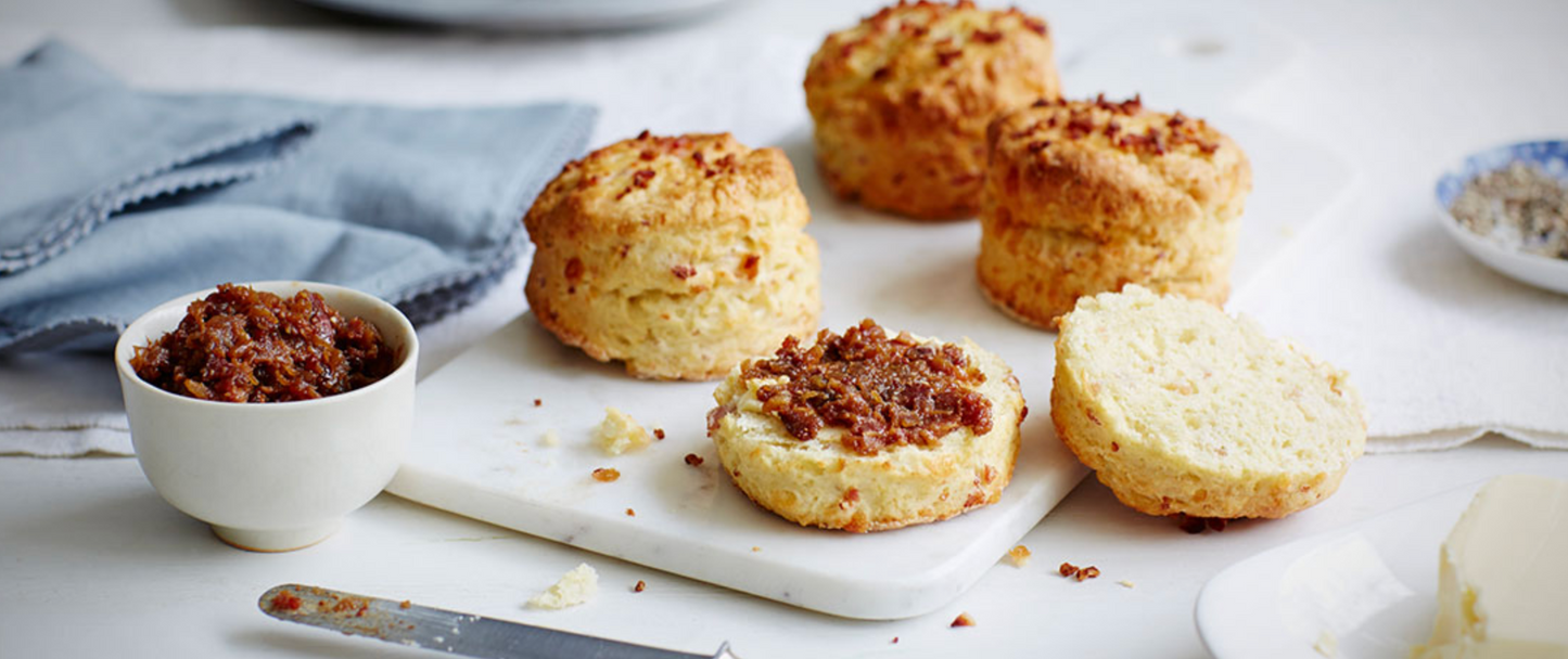 Bacon and Cheese Scones