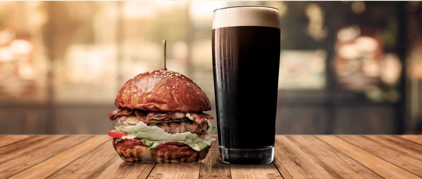 St Patrick’s Day Spoilt Pig Burger