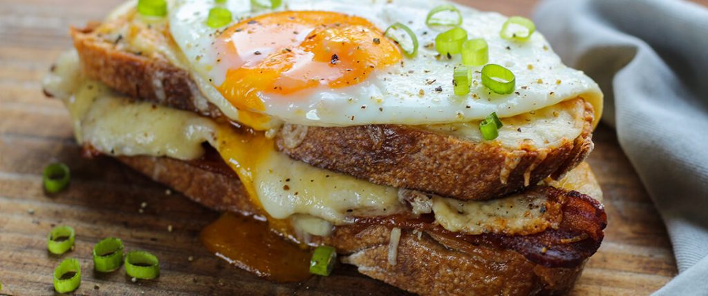 Bacon Croque Madame - Spoiltpig